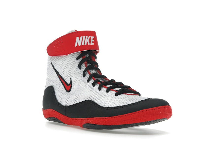 Nike Inflict White Black University Red