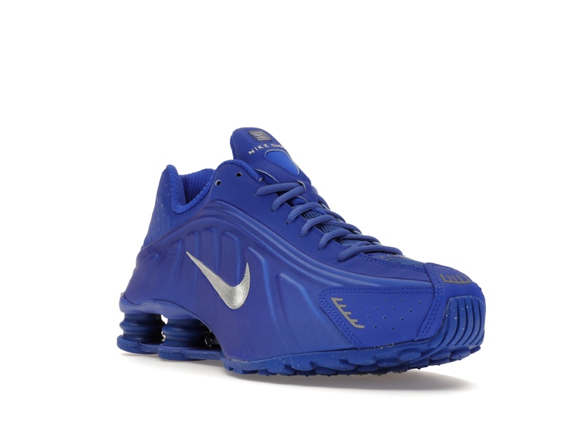 Nike Shox R4 Racer Blue Metallic Silver (Women's)