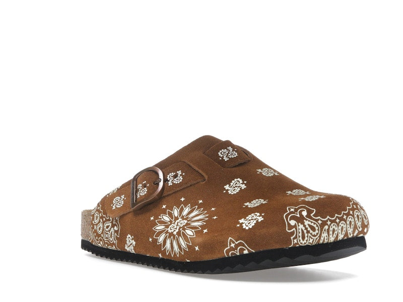Bravest Studios Suede Paisley Clogs Hazel