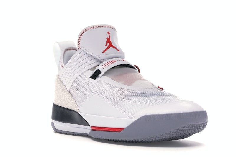 Jordan XXXIII SE White Gym Red Black