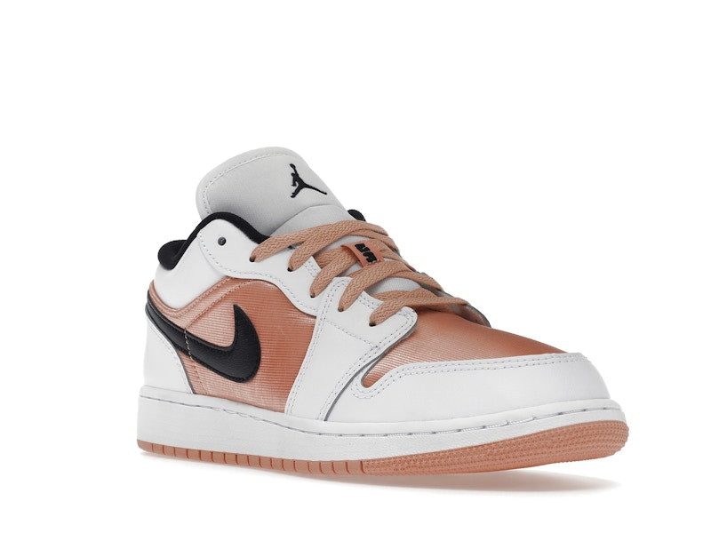 Jordan 1 Low White Light Madder Root (GS)