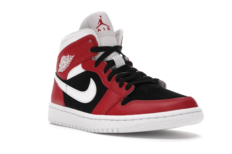 Jordan 1 Mid Gym Red Black (Women's)