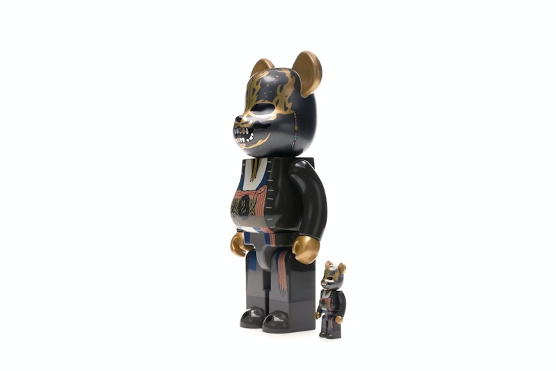 Bearbrick Jack Sparrow (Dead Men Tell No Tales Ver.) 100% & 400% Set Brown