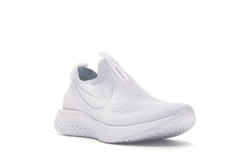 Nike Epic Phantom React Flyknit White Pure Platinum (Women's)