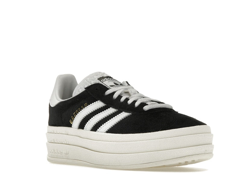 adidas Gazelle Bold Core Black White (Women's)