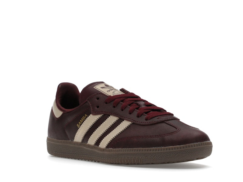adidas Samba OG Maroon Crystal Sand (Women's)