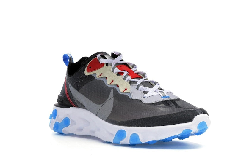 Nike React Element 87 Dark Grey Photo Blue