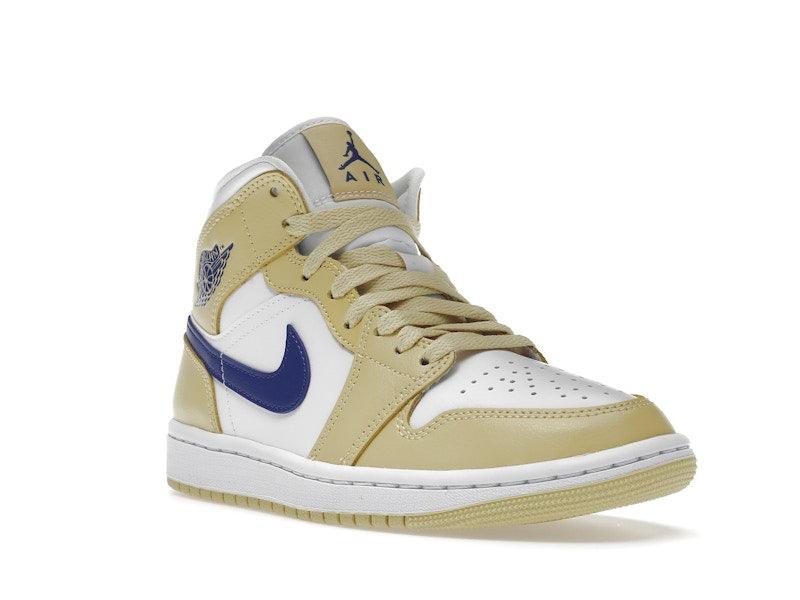 Jordan 1 Mid Lemon Wash Lapis (Women's)
