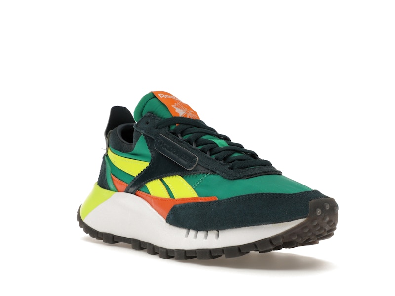 Reebok Classic Leather Legacy Court Green Solar Yellow