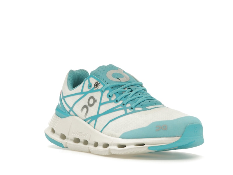 On Running Cloudnova Z5 White Cyan (Women's)