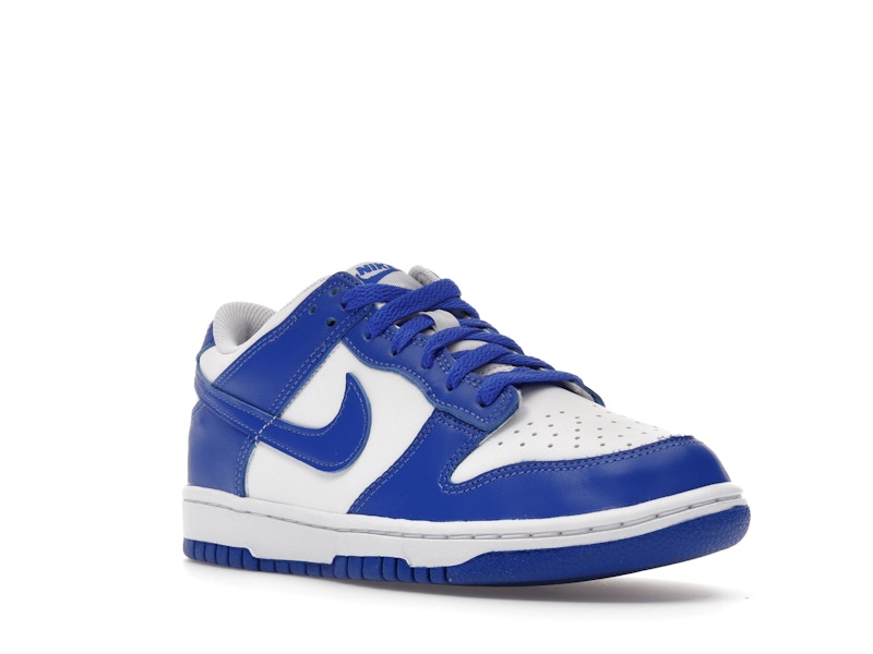 Nike Dunk Low White Hyper Royal (GS)