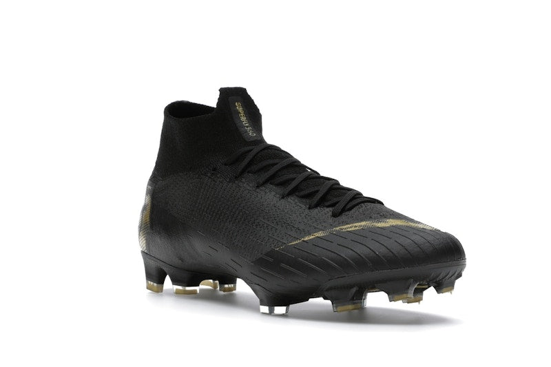 Nike Mercurial Superfly 6 Elite FG Black Metallic Gold