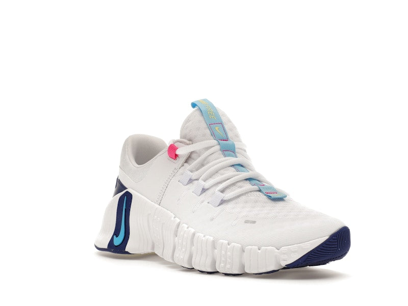 Nike Free Metcon 5 White Aquarius Blue