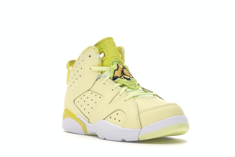 Jordan 6 Retro Dynamic Yellow Floral (PS)