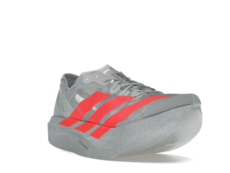 adidas Adizero Adios Pro Evo 2 Silver Metallic Lucid Red