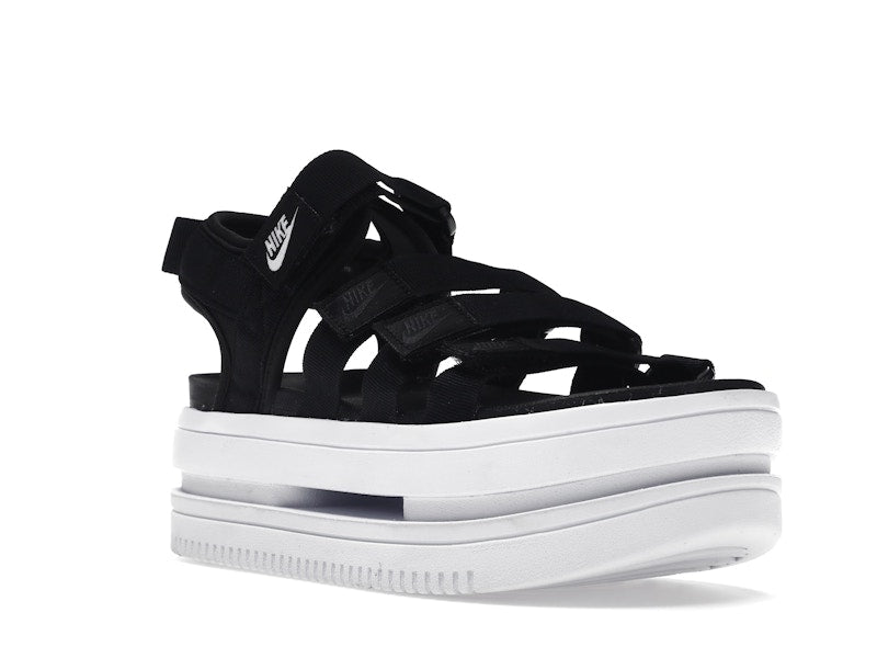 Nike Iconic Classic Sandal Black White White (Women's)
