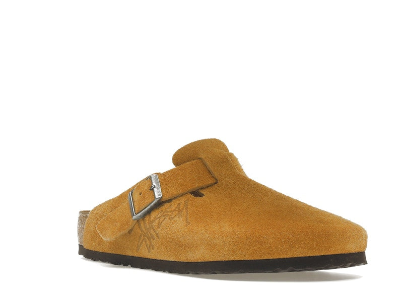 Birkenstock Boston Clog Stussy Caramel (2021)