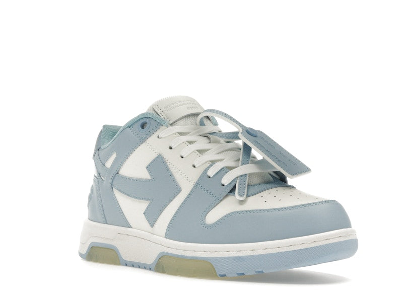 Off-White Out Of Office Calf Leather White Baby Blue