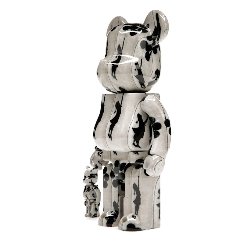 Bearbrick Flying Balloons Girl 100% & 400% Set