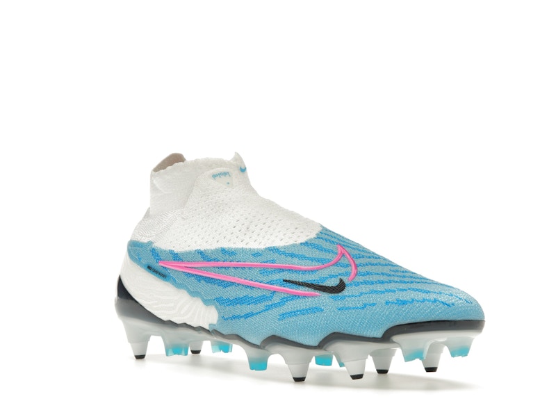 Nike Gripknit Phantom GX Elite Dynamic Fit SG-Pro Anti-Clog Traction Blast Pack Baltic Blue