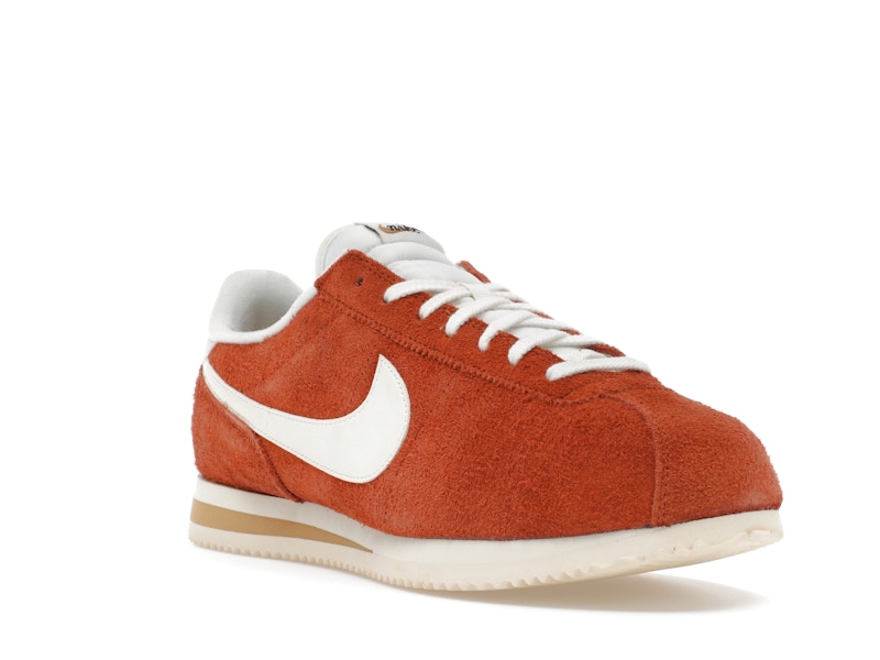 Nike Cortez SE Suede Dark Russet Flax Muslin Sail