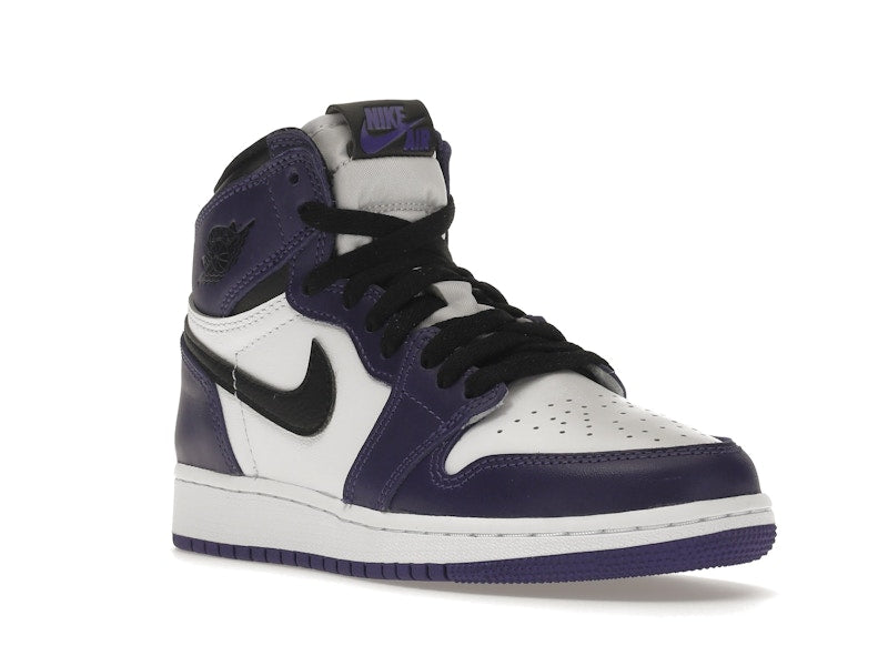 Jordan 1 Retro High Court Purple White (GS)