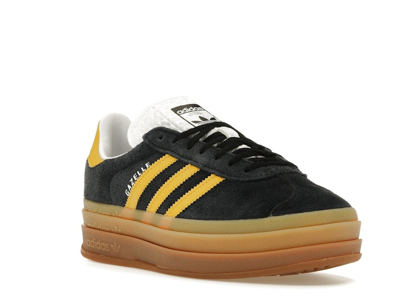 adidas Gazelle Bold Black Bold Gold (Women's)