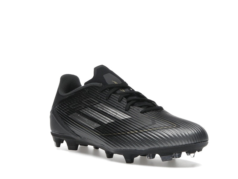 adidas F50 League Multi-Ground Core Black Iron Metallic Gold Metallic