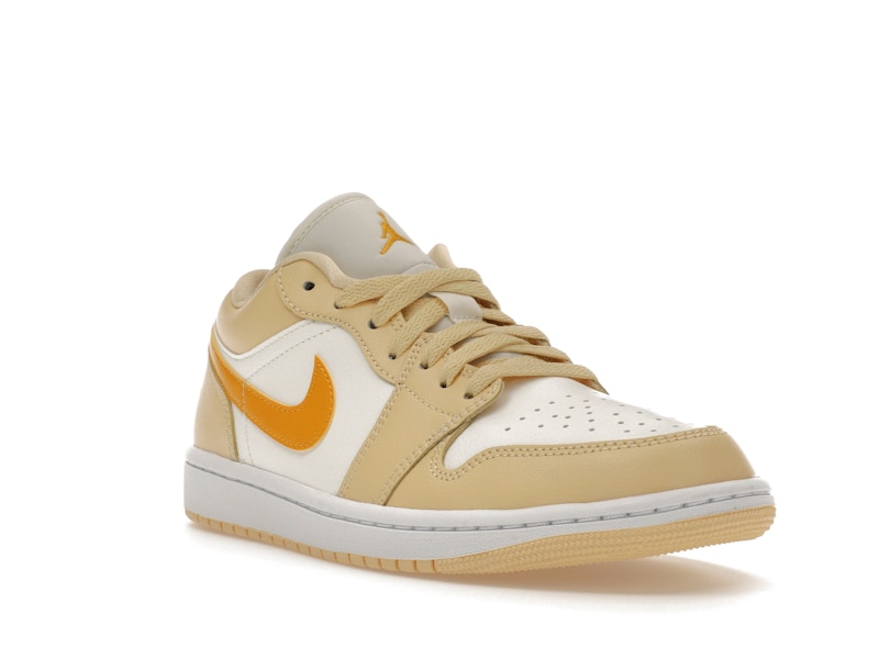 Jordan 1 Low Sail Yellow Ochre (Women's)