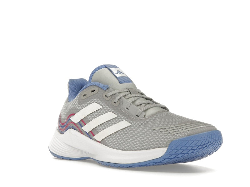 adidas Novaflight Volleyball Grey Cloud White Silver Dawn (Women's)