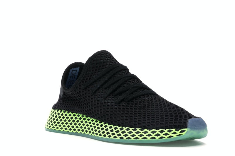 adidas Deerupt Core Black Ash Blue