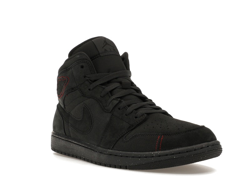 Jordan 1 Mid SE Craft Dark Smoke Red