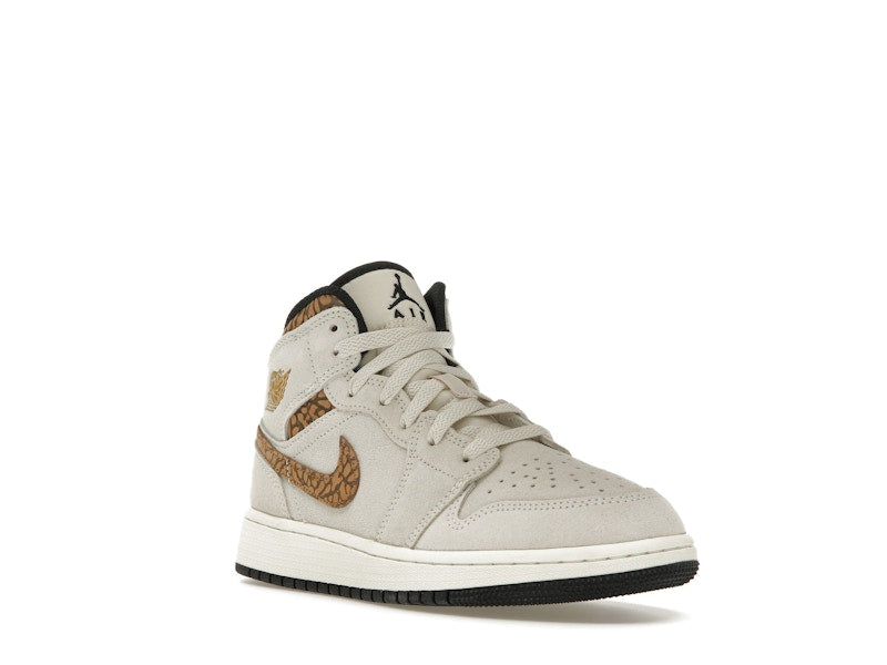 Jordan 1 Mid SE Brown Elephant (GS)
