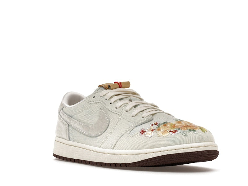 Jordan 1 Retro Low OG Football Grey Sail Light Chocolate