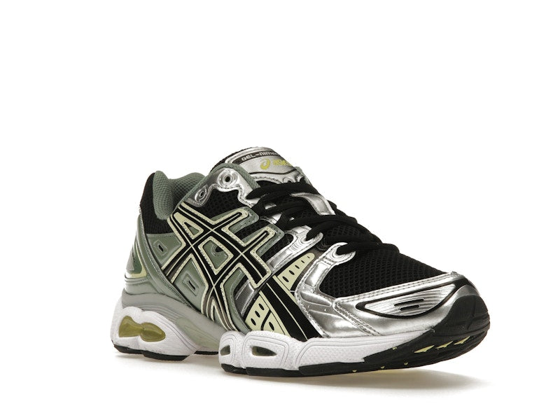ASICS Gel-Nimbus 9 Black Green Yellow Silver