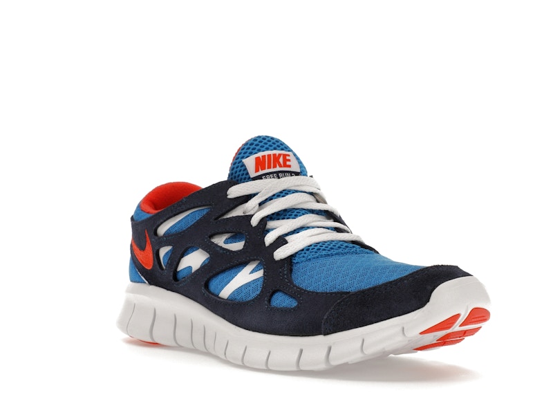 Nike Free Run 2 Light Photo Blue Orange