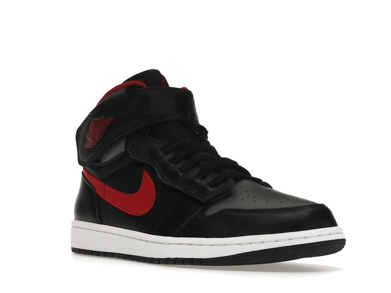 Jordan 1 High FlyEase Black Gym Red Smoke Grey