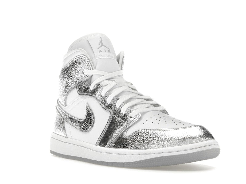 Jordan 1 Mid SE Metallic Silver (Women's)