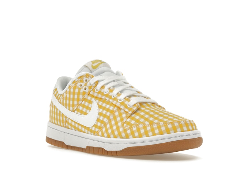 Nike Dunk Low Yellow Gingham (Women's)
