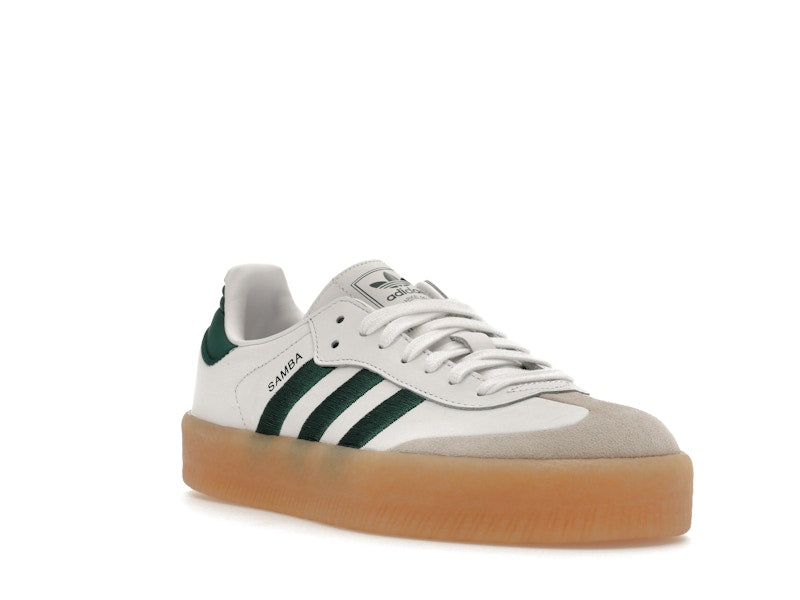 adidas Sambae White Collegiate Green Gum (Women's)