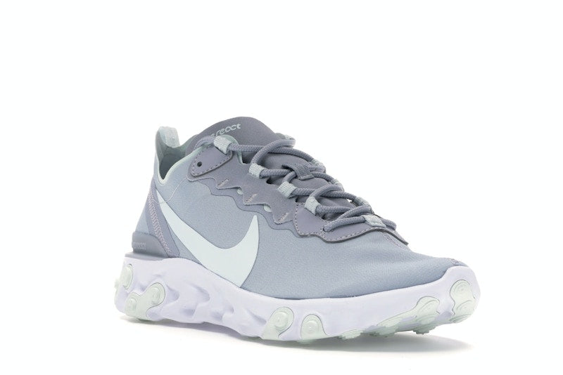 Nike React Element 55 Wolf Grey Ghost Aqua (Women's)