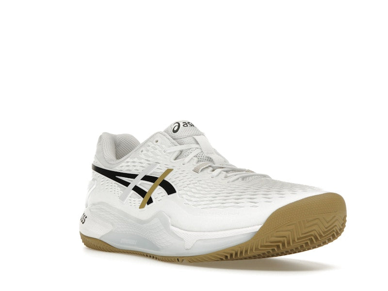 ASICS Gel-Resolution 9 Clay BOSS Matteo Berrettini White Camel
