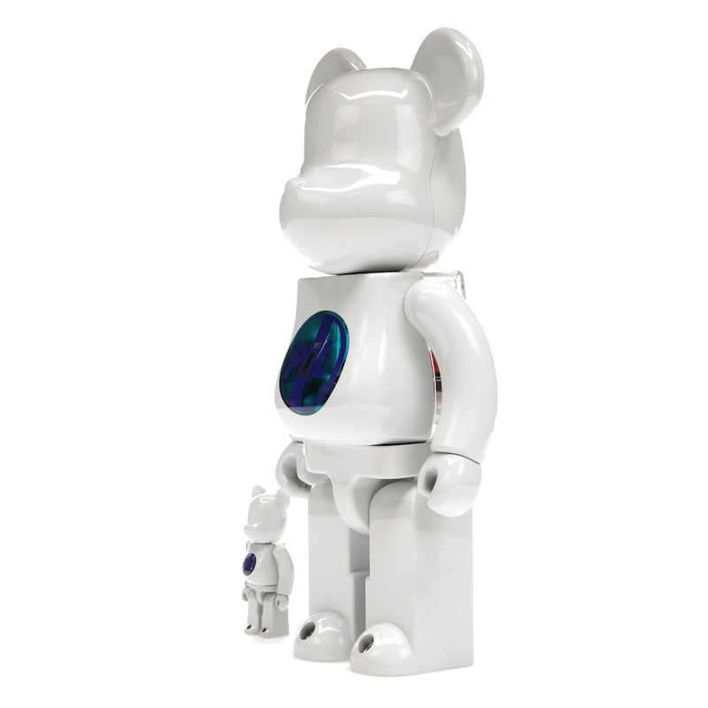 Bearbrick PiL 100% & 400% Set Chrome Ver.
