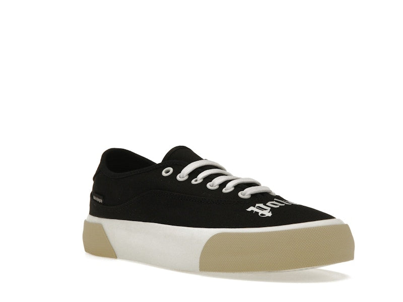 Palm Angels Low Top Logo Black White