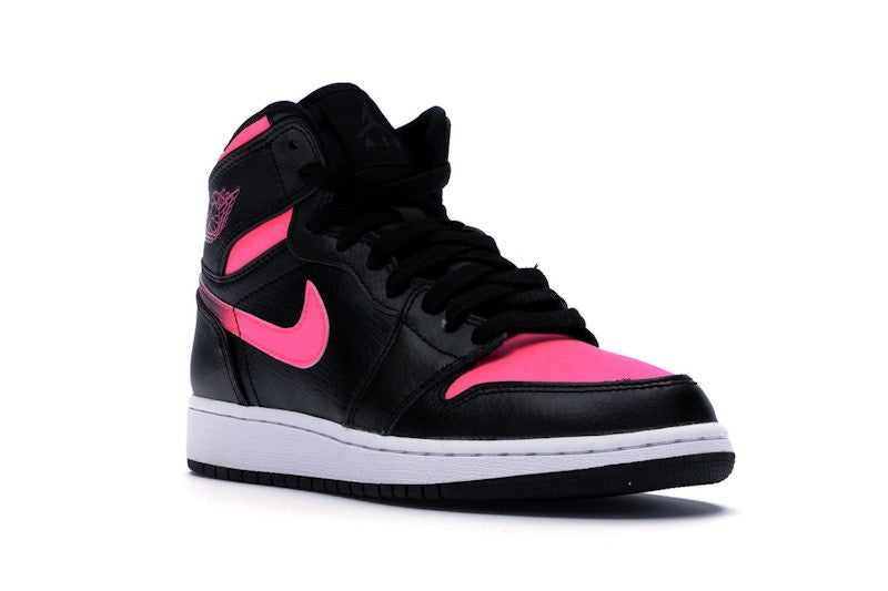 Jordan 1 Retro High Black Hyper Pink (GS)