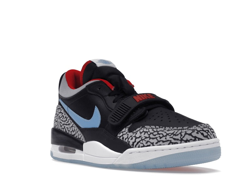 Jordan Legacy 312 Low Black Valor Blue