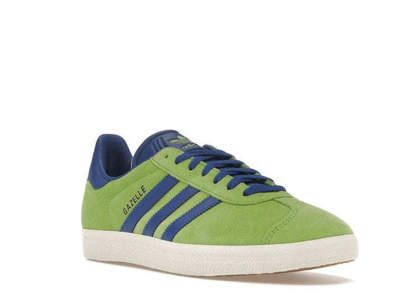 adidas Gazelle Lime Royal Blue