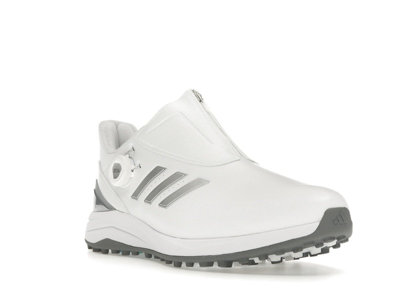 adidas Solarmotion BOA 24 Spikeless Golf Cloud White Silver Metallic Blue Burst