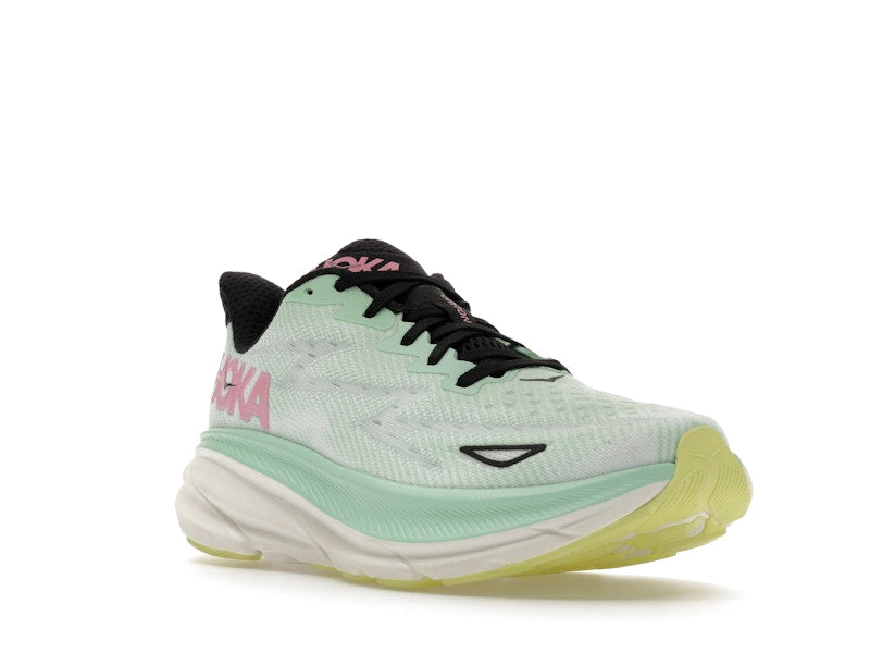 Hoka One One Clifton 9 Mint Fluorite Snow Melt (Women's)