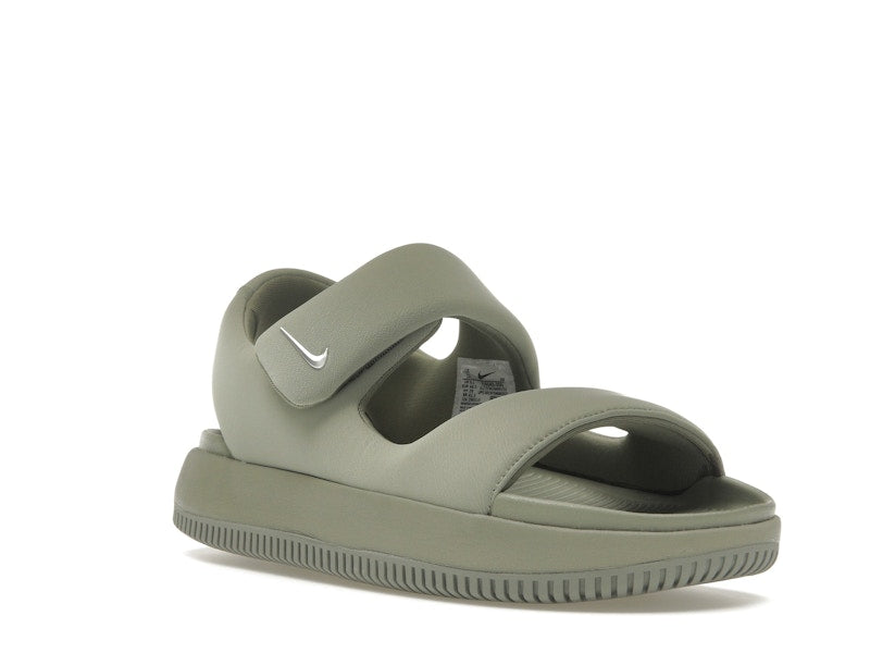 Nike Calm Sandal Light Army Metallic Silver (Women's)